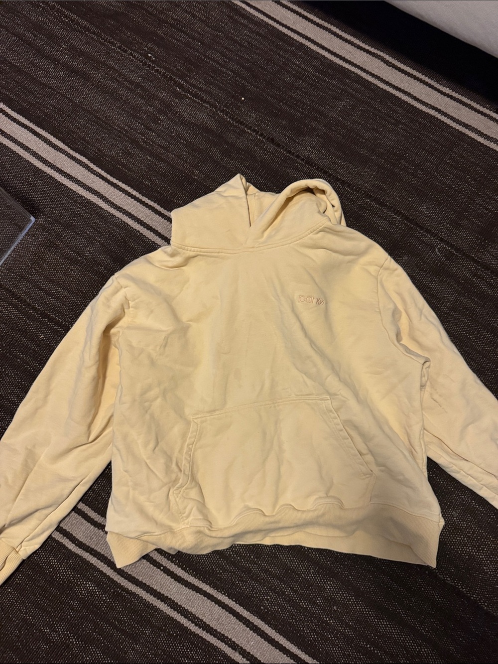 Parke yellow hoodie